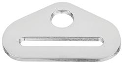 Anchor Plate, Seat Belt, 1965-67 GM, Chrome