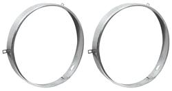 Retaining Ring, Headlamp, 1970-75, Pair