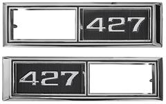 Bezel, Marker, 1968 Chevelle/El Camino, Front, 427