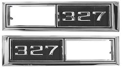 Bezel, Marker, 1968 Chevelle/El Camino, Front, 327