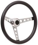 Steering Wheel Kit, 59-68 GM, Classic Foam, Tall Cap, Plain, Black