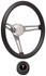 Steering Wheel Kit, 59-68 Pontiac, Retro Foam, Hi Rise Cap, Arrowhead, Black