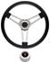 Steering Wheel Kit, 69-77 Pontiac, Sym Foam, 1.5, Hi Rise Cap, Arrwhd, Polished