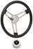 Steering Wheel Kit, 59-68 Pontiac, Sym Foam, 3.25, Hi Rise Cap, Arrwhd, Polished