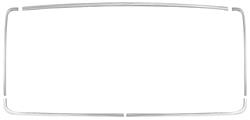 Window Reveal Molding Set, Rear, 1965-66 Bonn/Cat, 2-Dr Hardtop