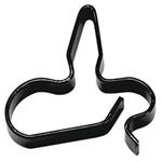 Brake/Fuel Line Clip, Flat Line Style, 3/16"