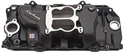 Intake Manifold, Edelbrock, Performer 2-O, BB Chevy, Non-EGR