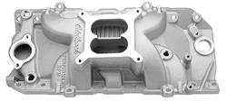 Intake Manifold, Edelbrock, Performer RPM 2-O, BB Chevy, Square Bore