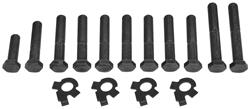 Bolt Set, Exhaust Manifold, 67-69 Bonn/Cat, Long Branch, 16pc