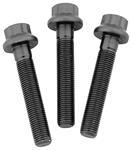 Bolt Set, Lower Pulley, ARP, SBC/BBC, Black Oxide, 2.125" UHL, 3pc