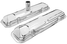 Valve Covers, 1959-64 Pontiac, Early, Chrome