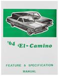 Manual, Illustrated Facts & Features, 1964 El Camino