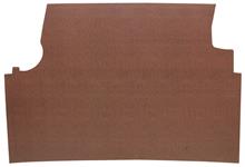 Trunk Mat, Vinyl, 1963-64 Catalina 4dr Hardtop, Red Herringbone