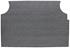 Trunk Mat, Vinyl, 1967-68 Grand Prix, Gray Herringbone