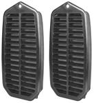 Louver, Door Jamb Vent, 1970-72 A-Body/1969-72 Grand Prix, Pair