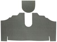 Trunk Mat, Felt, 1974 Bonneville, Gray/Green