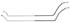 Brake Line, Rear Axle, 1968-72 Chevelle/El Camino/Monte Carlo