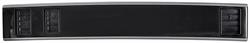 Dash Bezel, 1986-88 Chev G-Body, Pass Side, w/ AC, Black Vent Trim