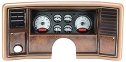 Dash Cluster, VHX, 1978-88 El Camino/Monte Carlo/Malibu, w/Round OE Gauges