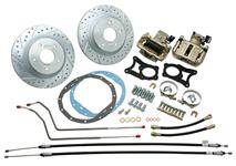 Disc Brake Conversion, Rear, 1968-72 Chevrolet A-Body, Big Brake Set