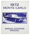 Wiring Diagram Manual, 1972 Monte Carlo, Complete Chassis