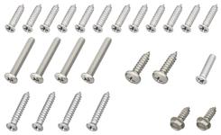 Screw Set, Exterior, 1970-73 Monte Carlo