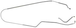 Brake Line, Front/Rear, 1970 Pontiac A-Body Convertible