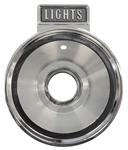 Bezel, Headlight Switch, 1970-72 Cutlass