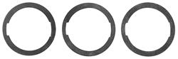 1957-88 Door & Trunk Lock Cylinder Gasket Kit - 3 pcs