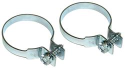 Clamp, Tailpipe Hanger, Zinc Plated, Pair