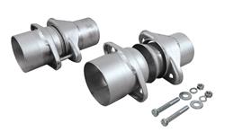 Exhaust, Ball Flange, Header Collector, Flowmaster, 3-1/2" Collector/3"