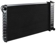 Radiator, Std Core, 1968-71 V8, 17" x 28-3/8", 2-3/4" DS & 3-1/2" PS Mounts