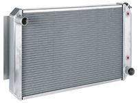 Radiator, Aluminum, Be Cool, 1968-77 SB/BB/Pontiac, Automatic Trans, Satin