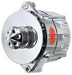 Alternator, Smooth Look, 59-88 GM, 12SI, 150A, 6-Grv Pulley, Baffle & Cone