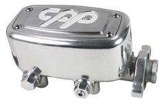 Master Cylinder, MCPV-1, Polished Aluminum, 1" Bore