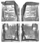 Floor Pan, Front/Rear, 1968-72 A-Body, Kit, 4pc