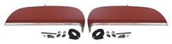 Fender Skirts, Rear, 1970-72 Monte Carlo, Pair