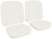 Seat Foam, 1964-65 Chevelle/El Camino & 1962-65 Skylark, Bucket w/ Wire, Pair