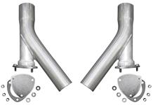 Exhaust Outlets, Pypes, w/X-Pipe Dumps