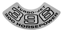 Decal, Air Cleaner, 1971 Chevelle/El Camino/Monte Carlo, Turbo-Jet 396 300HP