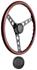 Steering Wheel Kit, 1959-69 GM, Autocross II, Wood, Plain Hi-Rise