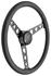 Steering Wheel Kit, 1969-89 GM, Autocross II, Plain Cap, Leather