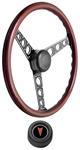 Steering Wheel Kit, 1959-68 Pontiac, Autocross II, Wood, Pontiac Hi-Rise