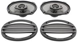 Speakers, 6" X 9", 3-Way, Pioneer, 400W, 4-Ohm