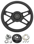 Steering Wheel Kit, Grant Challenger, 1969-88, Black