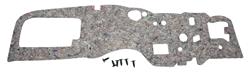 Insulation Pad, Firewall, 1968-72 A-Body, No AC