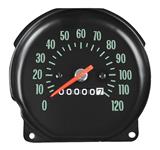 Gauge, Speedometer, 1970 CH/EC/MC, Floor Shift