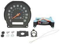 Gauge, Speedometer, 1971-72 CH/EC/MC Super Sport, Column Shift