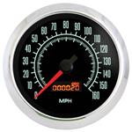 Gauge, Speedometer 160 MPH, Marshall Instruments, Retro Muscle, 3-3/8"