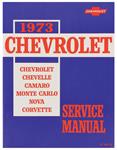 Service Manual, Chassis, 1973 Chevelle/Monte Carlo